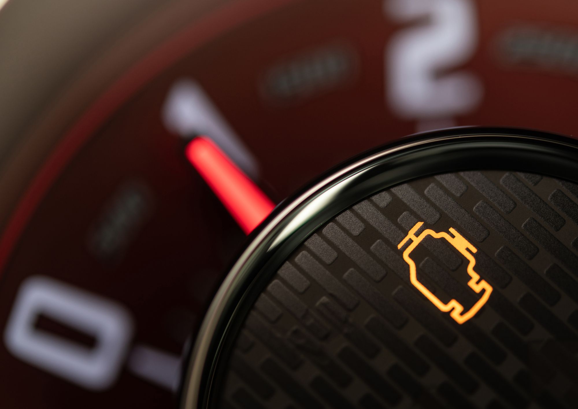 engine light on